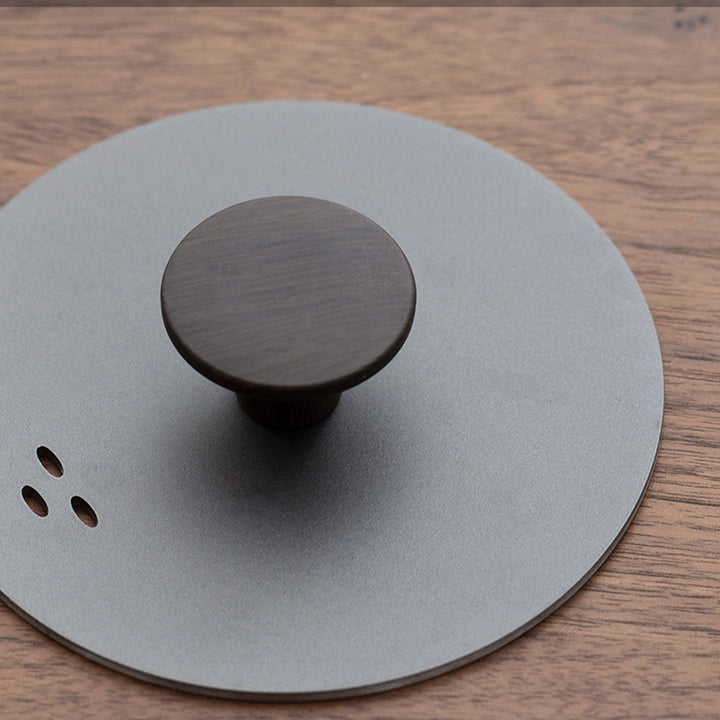 Minimal White/black summer tea kettle