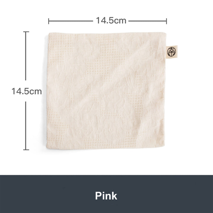 Torchon en lin confortable avec boucle ensemble de 3 | Mousseline de coton doux double couche / Texture de style simple minimaliste | Nouveau cadeau de pendaison de crémaillère à la maison