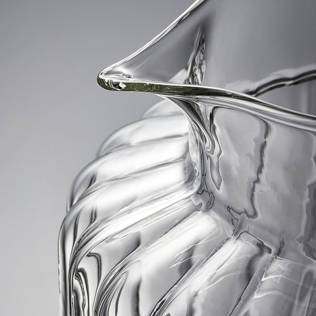 Unique 46oz glass pitcher with lid | Iced Tea kettle - Teaware Space