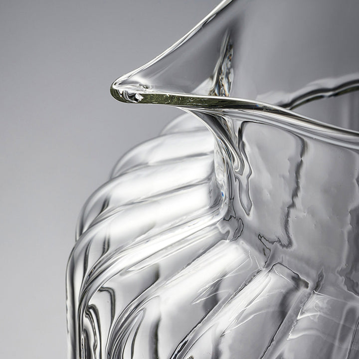 Unique 46oz glass pitcher with lid | Iced Tea kettle - Teaware Space