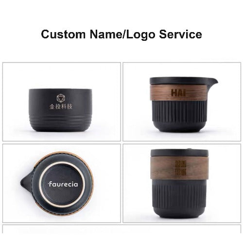 name mug | personalized teapot set | tea set for one