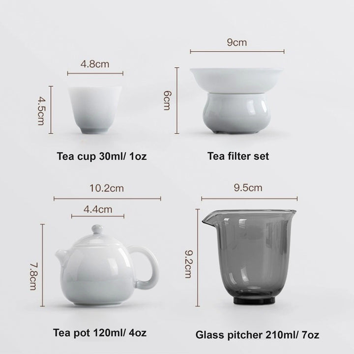 Everlasting - Vintage 10 pcs gongfu tea set