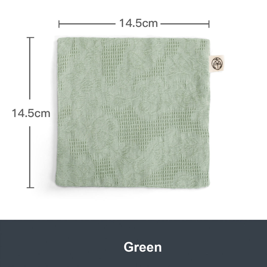 Torchon en lin confortable avec boucle ensemble de 3 | Mousseline de coton doux double couche / Texture de style simple minimaliste | Nouveau cadeau de pendaison de crémaillère à la maison