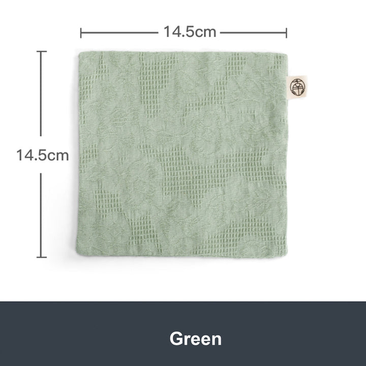 Torchon en lin confortable avec boucle ensemble de 3 | Mousseline de coton doux double couche / Texture de style simple minimaliste | Nouveau cadeau de pendaison de crémaillère à la maison