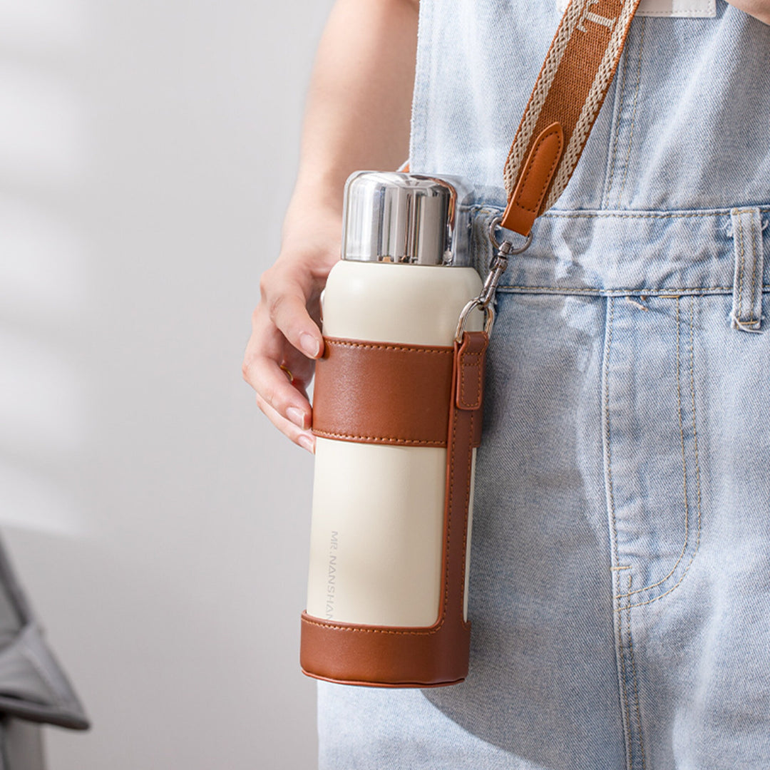 Personalized 20 oz Travel Tumbler with handle - Teaware Space