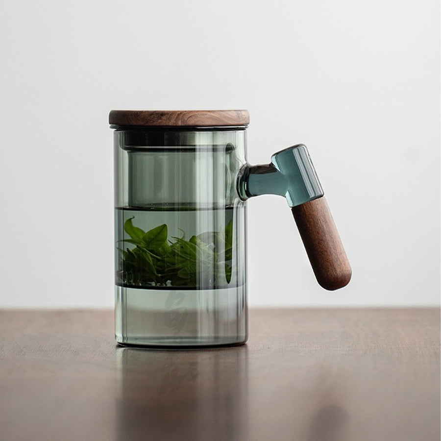 best glass tea infuser mug for him