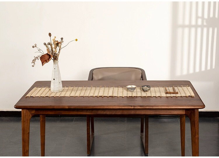 Custom size long rustic table runner