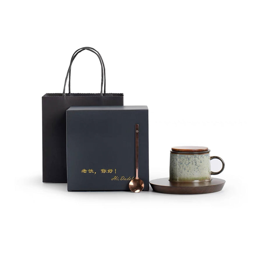 Espresso cup with saucer | 5.7oz tea mug with infuser - Teaware Space