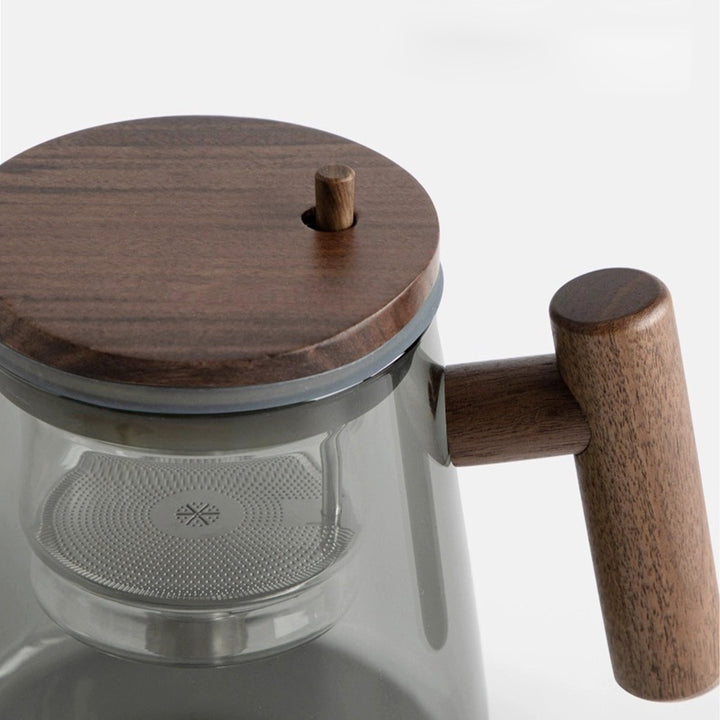 Multi-options Boho 23.7oz semi automatic glass teapot | tea gift set - Teaware Space