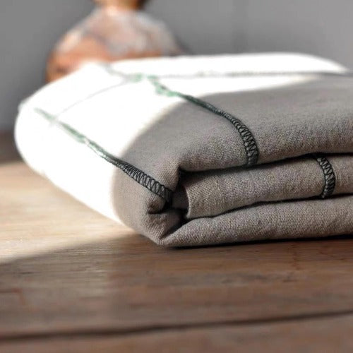 Multi-style Custom Rustic Linen Tablecloth | wedding table decor - Teaware Space