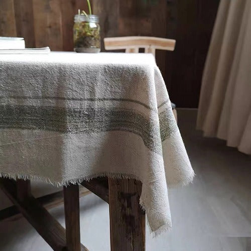 handmade linen tablecloth for sale