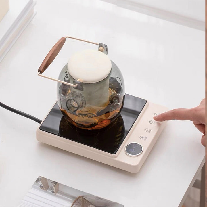 Modern Glass tea kettle with Electric stove - Teaware Space