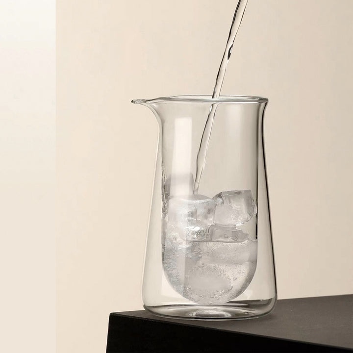 Double - Semi automatic glass tea maker set