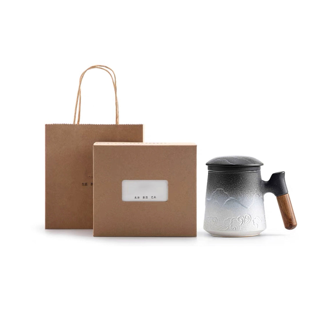 Japanese Hand-crafted tea mug with infuser - Teaware Space