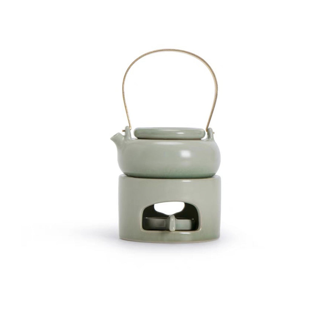 teapot with candle warmer