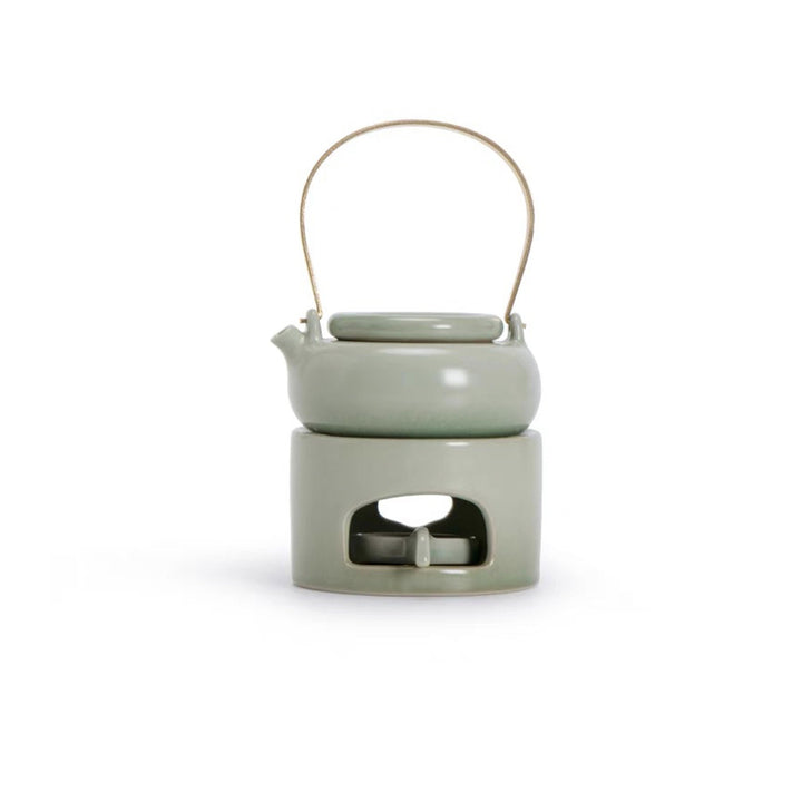 teapot with candle warmer