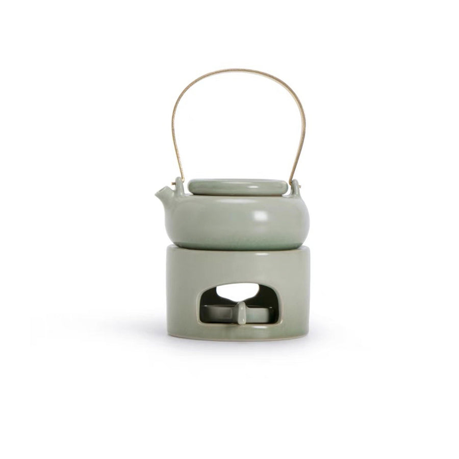 teapot with candle warmer