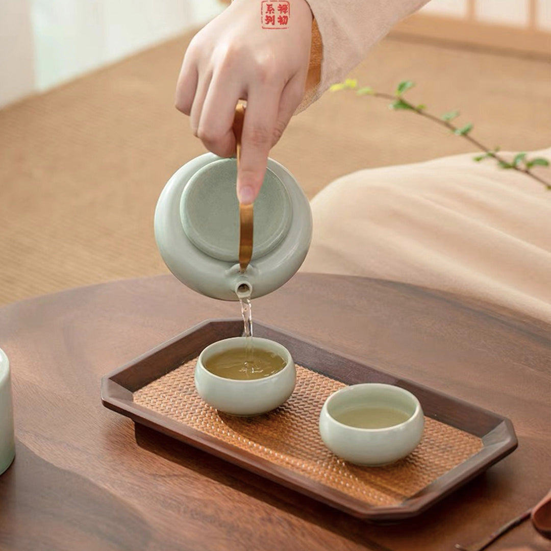 Chinese cozy tea set