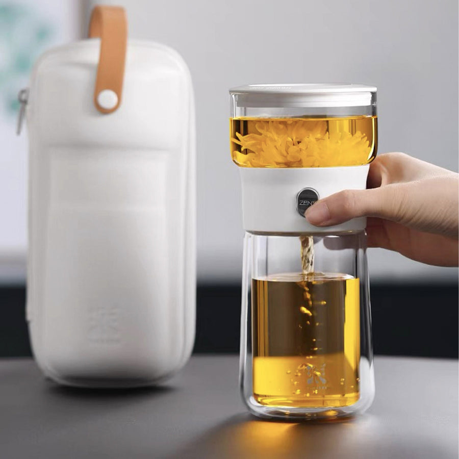 travel tea mugs with infuser