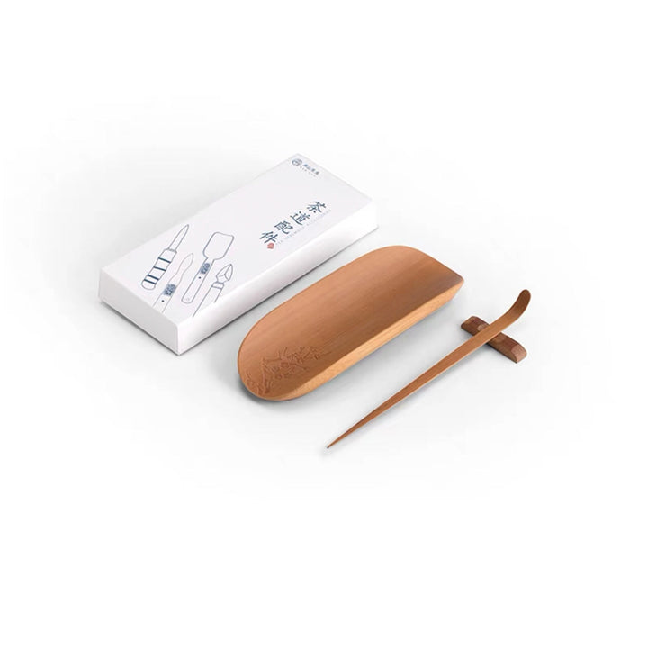 Hand-Crafted Natural Bamboo Tea Ceremony Set of 4 - Teaware Space