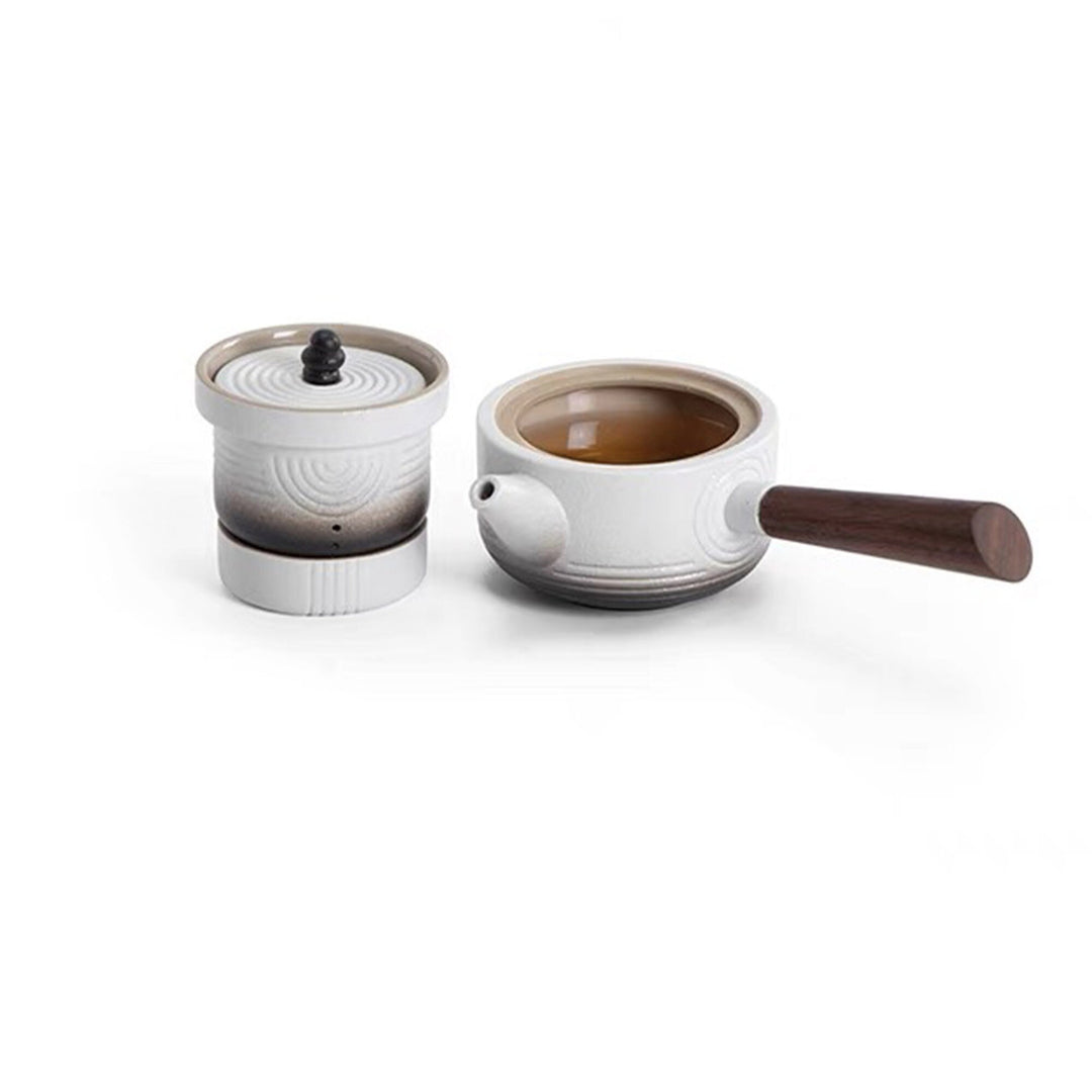 Personalized kungfu tea set with tray | 1 teapot, 4 cups set