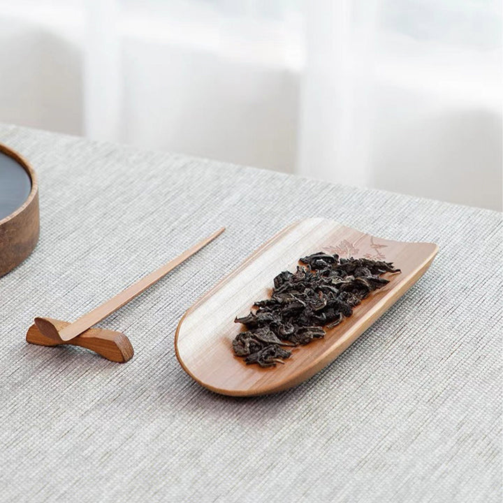 Hand-Crafted Natural Bamboo Tea Ceremony Set of 4 - Teaware Space