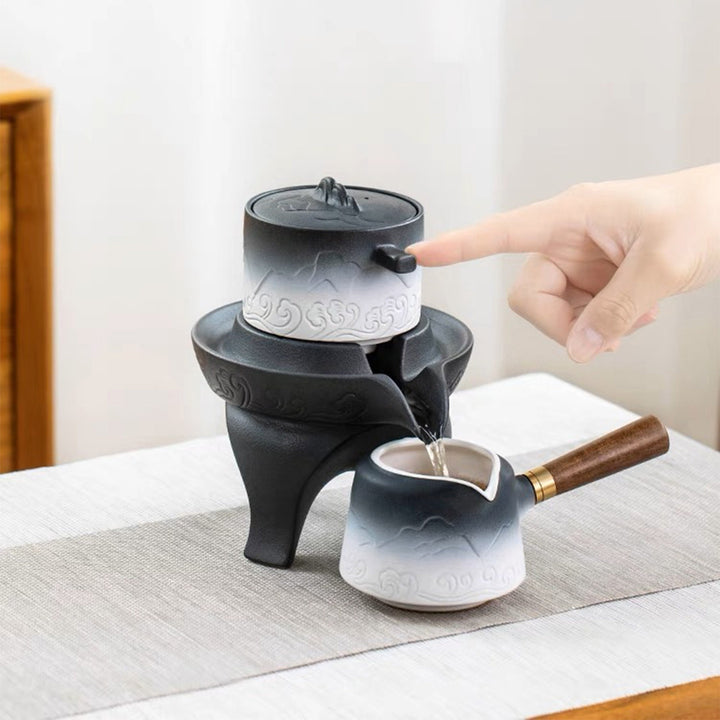 Semi automatic tea set with kettle | Chinese kungfu tea ceremony set