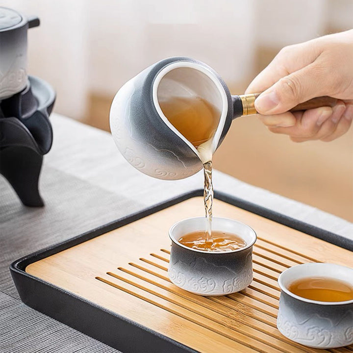 Semi automatic tea set with kettle | Chinese kungfu tea ceremony set