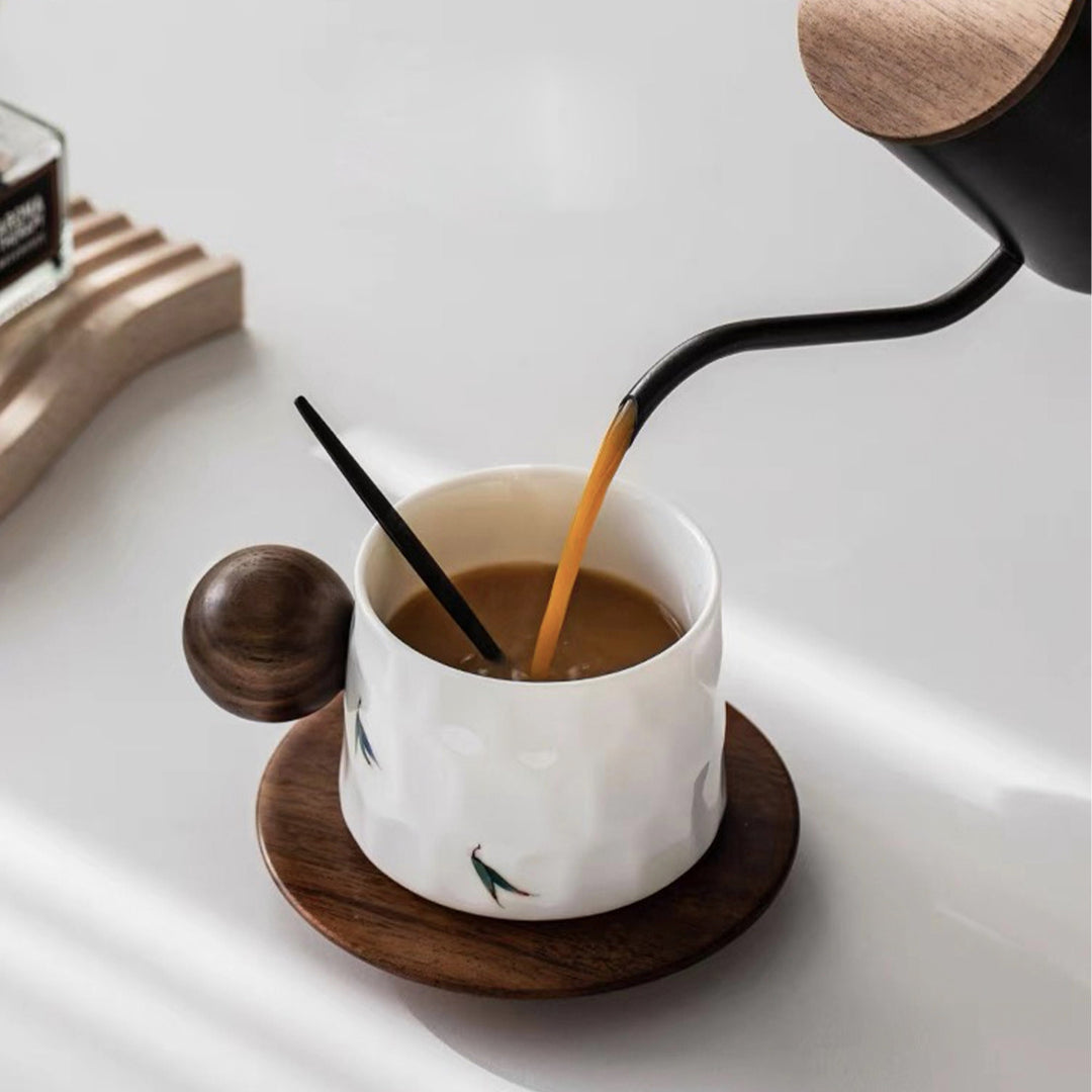 Hand-painted boho tea&coffee mug set - Teaware Space