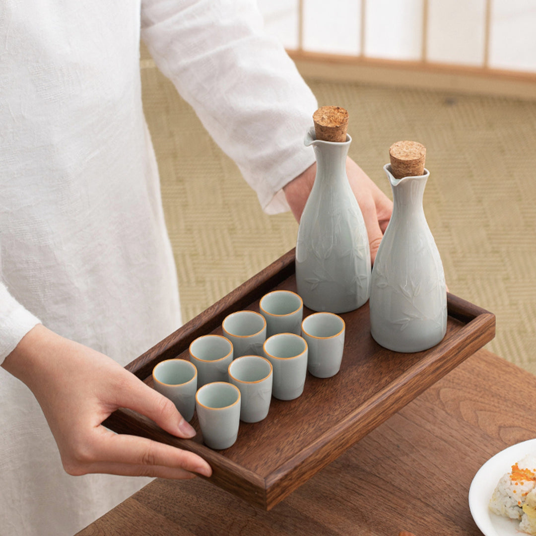 Personalized Gifts for Couple | vintage Japanese  sake set