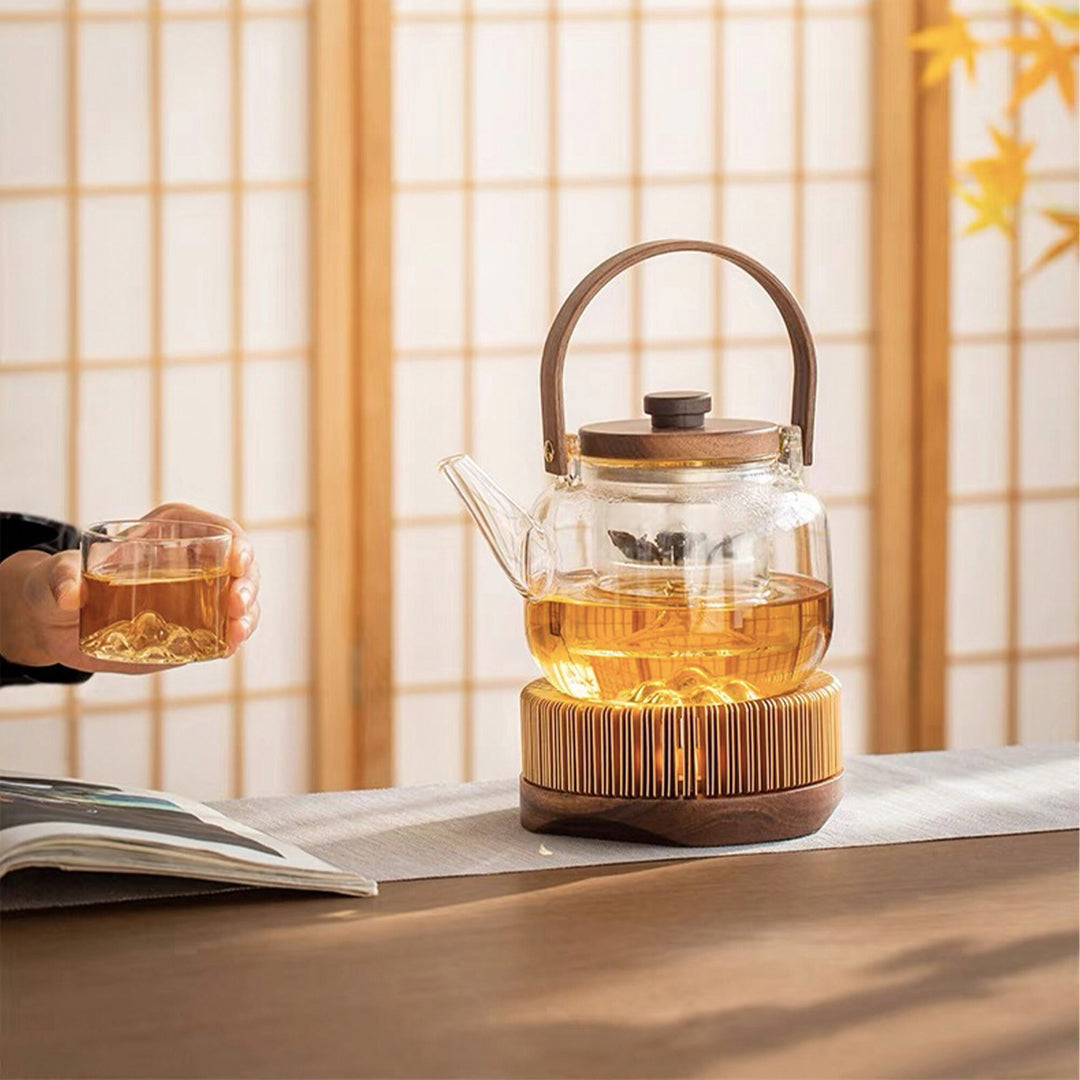 Tea warmer candle stove set - Teaware Space