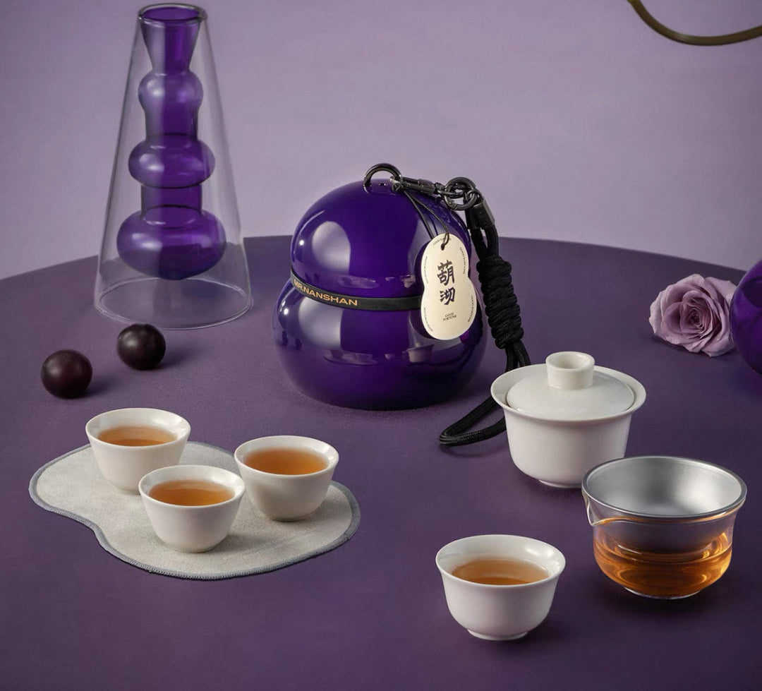 the best purpla travel tea set for gongfu tea 