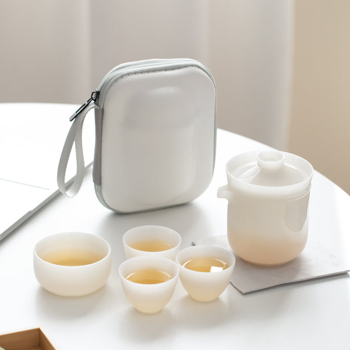 Alkiad  - Minimal travel tea set for couple