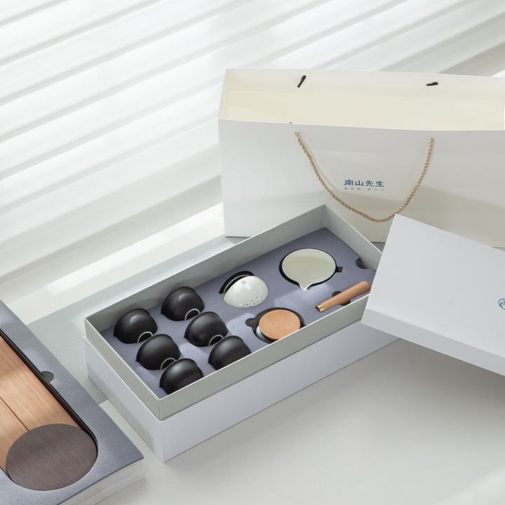 Simplify life - Personalized luxury tea set for office