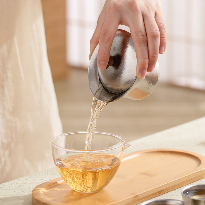 Free Soul  - Portable Titanium Gaiwan tea set for camping - Teaware Space