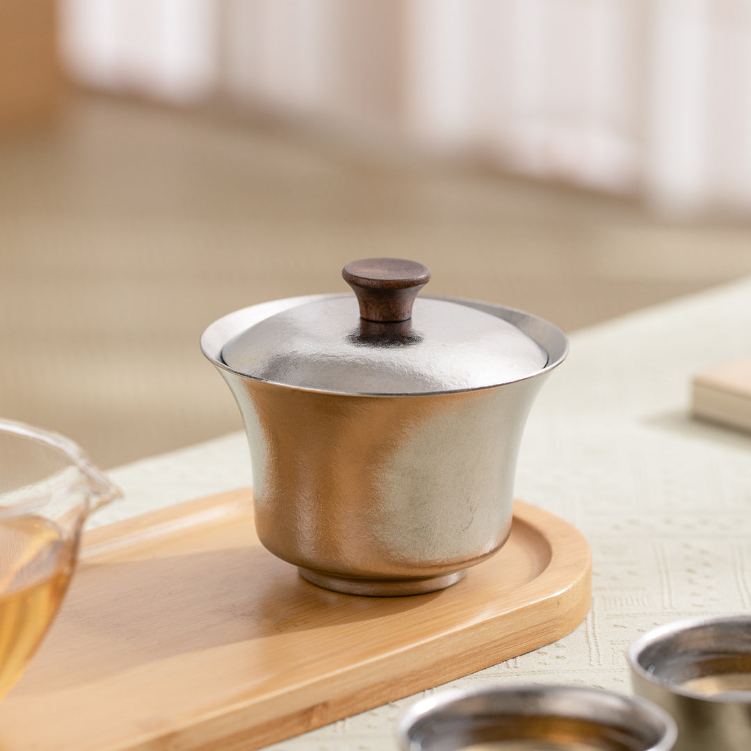 Free Soul  - Portable Titanium Gaiwan tea set for camping - Teaware Space