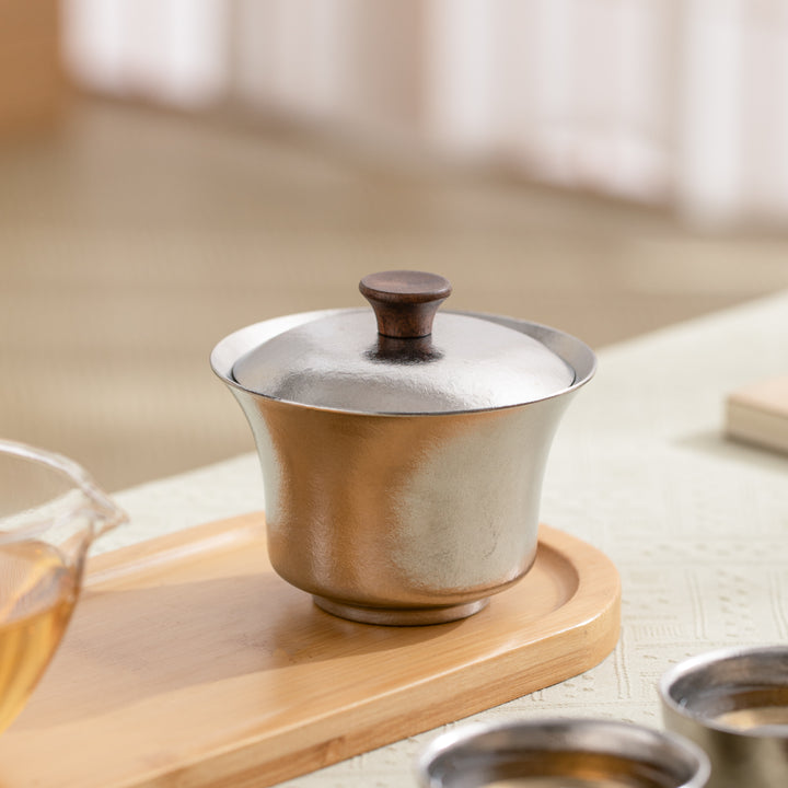 Free Soul  - Portable Titanium Gaiwan tea set for camping - Teaware Space