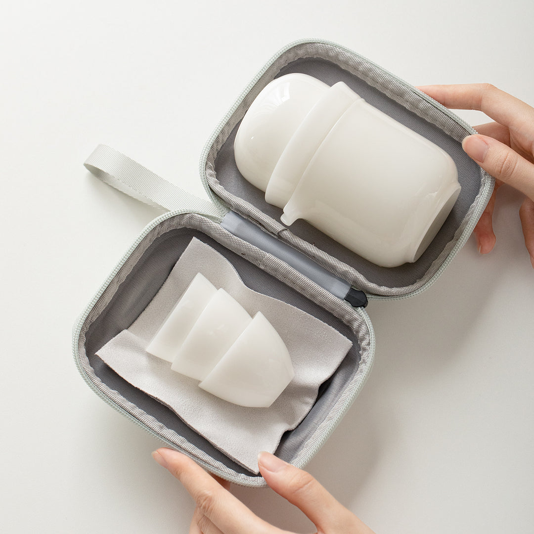 Alkiad  - Minimal travel tea set for couple