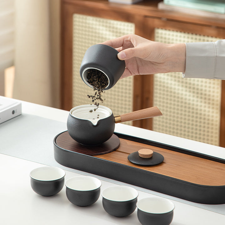 Simplify life - Personalized luxury tea set for office