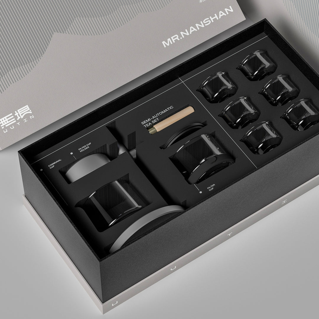 Infinity - Modern Semi-automatic tea and drip coffee set