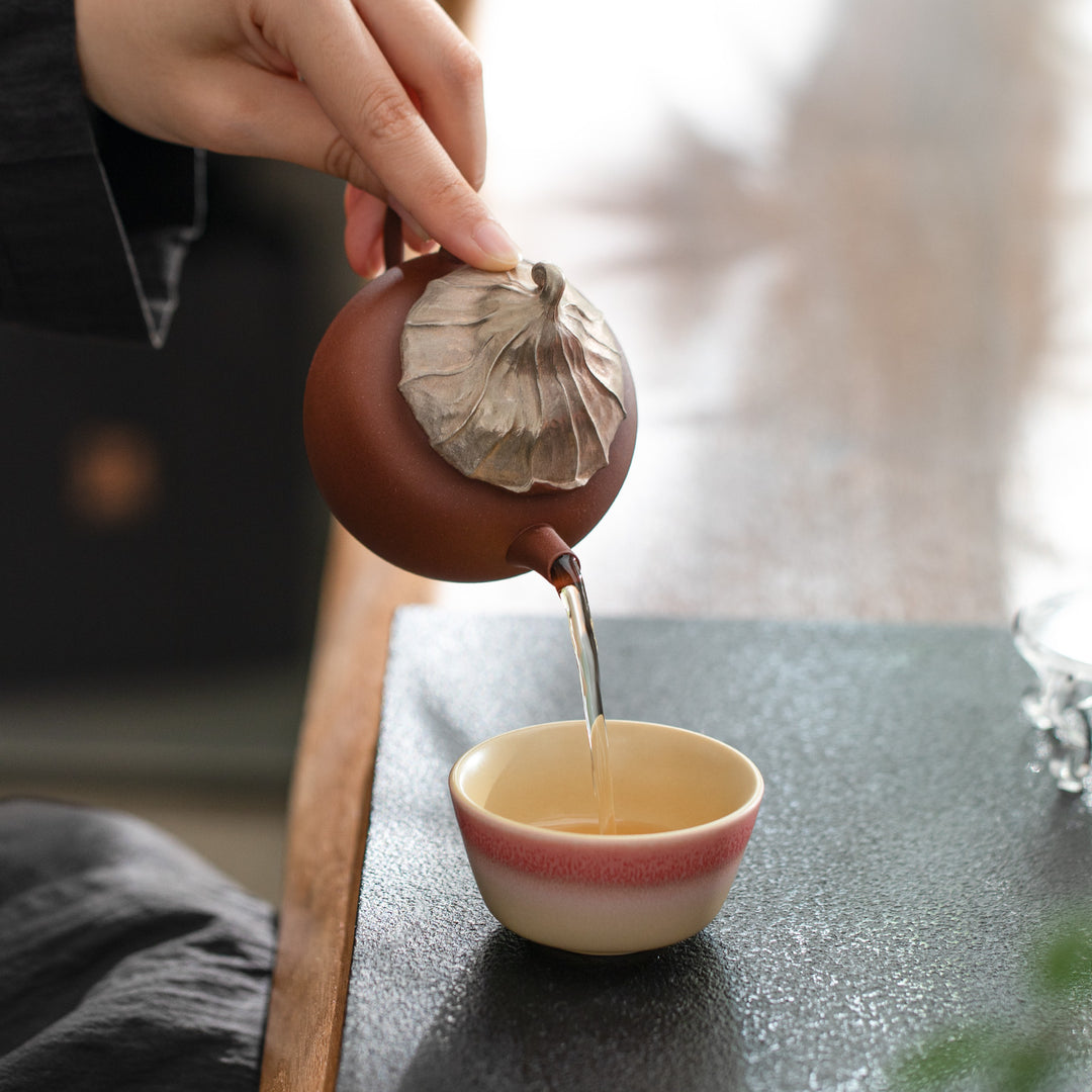 Lotus Heart - 150ml Zisha teapot