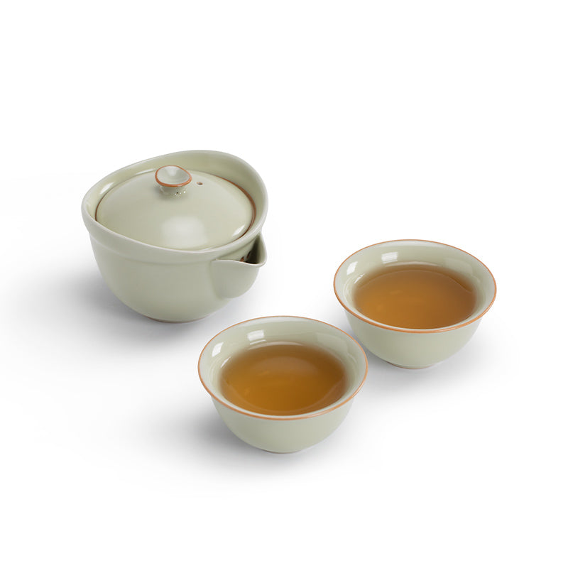 Floating Mist - Handmade Ruyao tea pot - Teaware Space