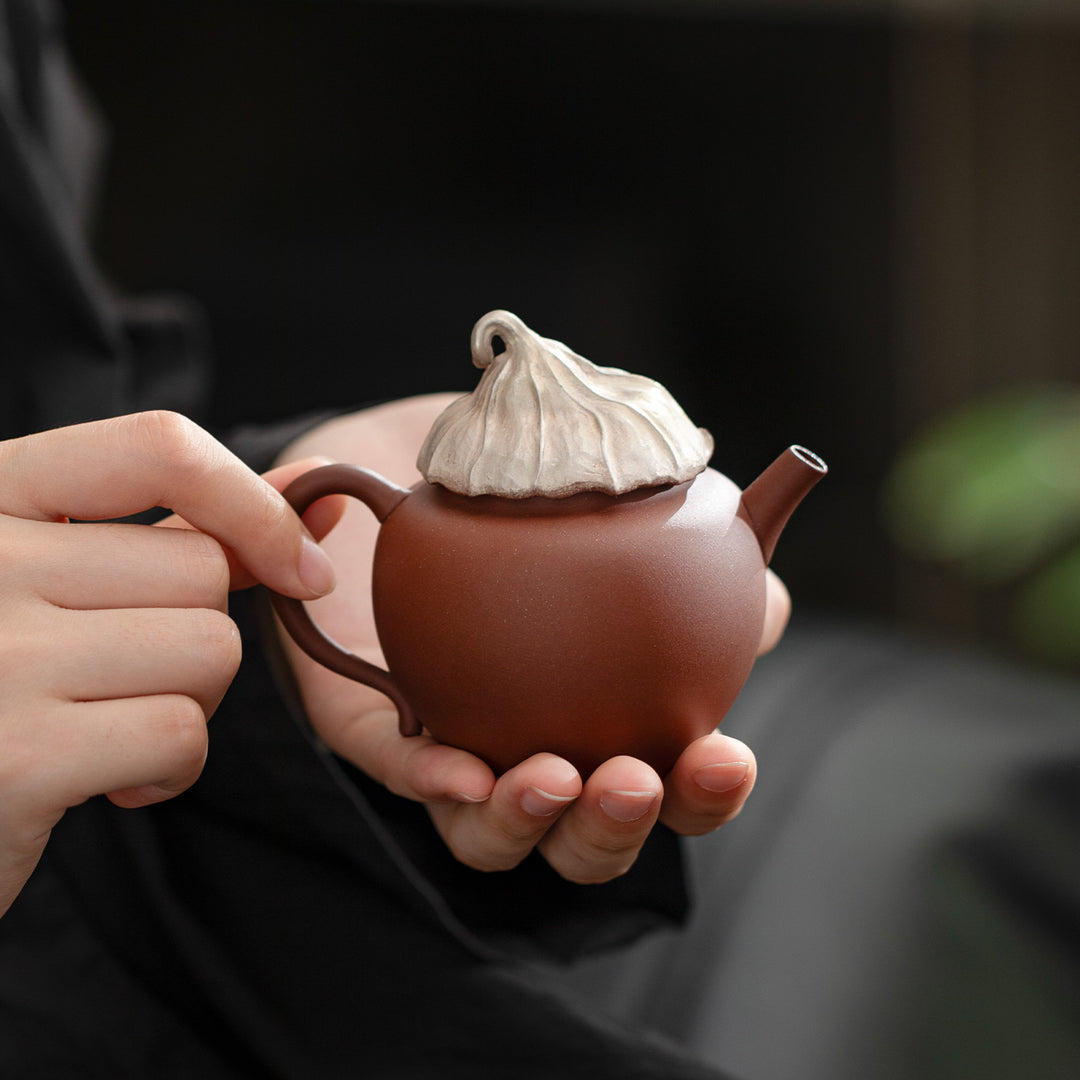 Lotus Heart - 150ml Zisha teapot
