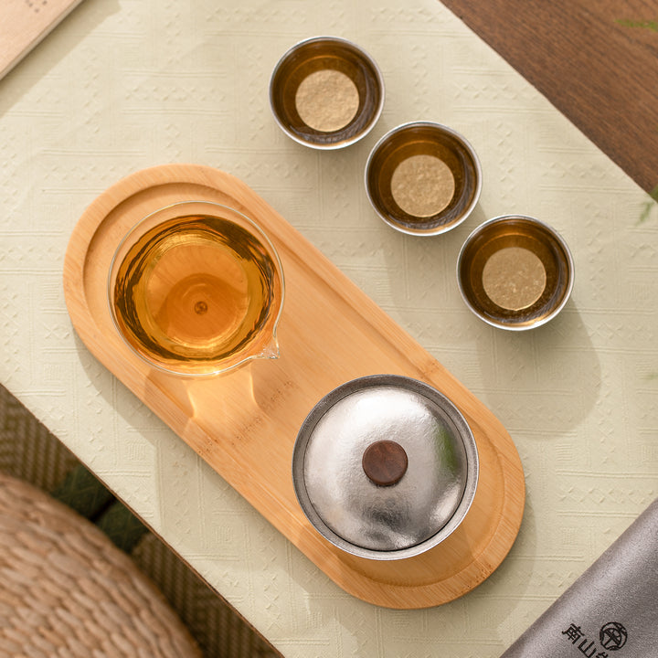 Free Soul  - Portable Titanium Gaiwan tea set for camping - Teaware Space