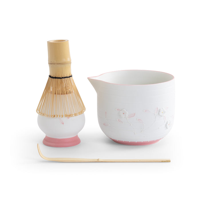 The japanese style matcha maker set of 4 | gift for matcha lovers 