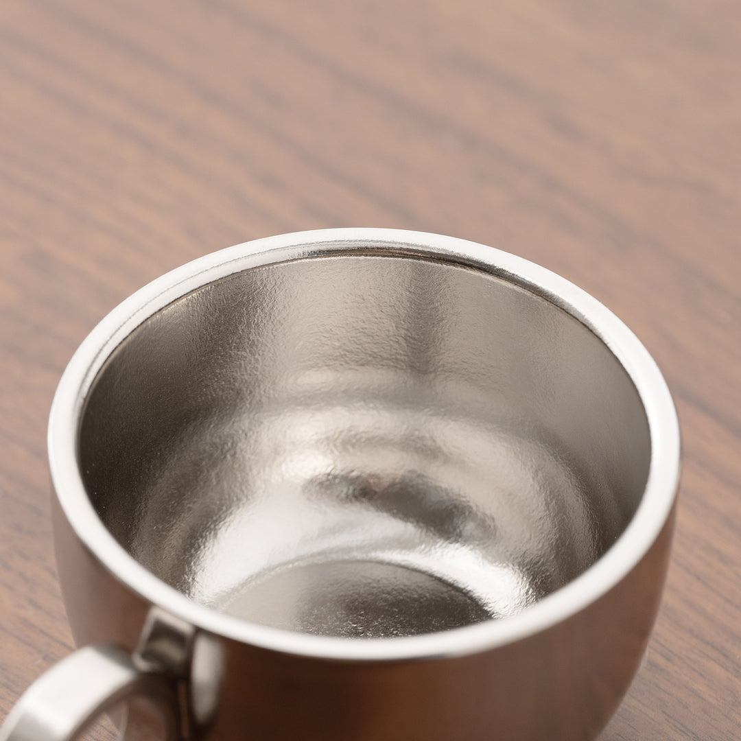 Tasse à café expresso confortable en céramique personnalisée | tasse à thé avec soucoupe