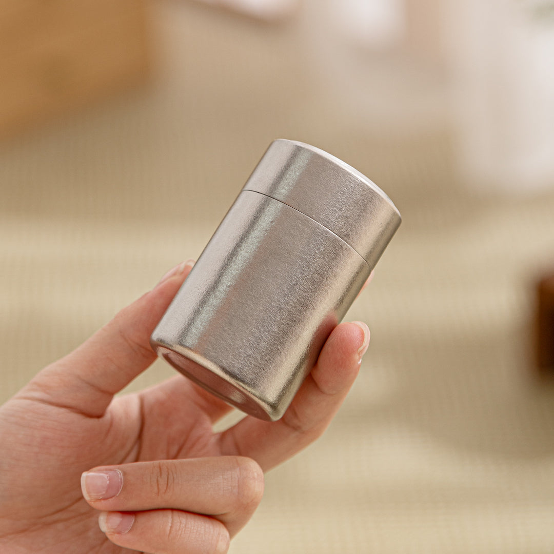 Simple Cloud - Titanium handmade tea container 275ml