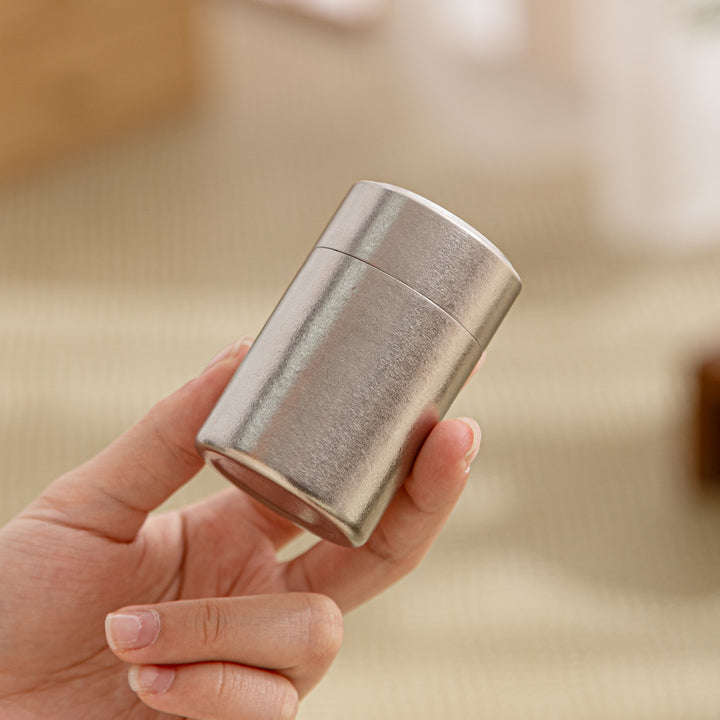 Simple Cloud - Titanium handmade tea container 275ml