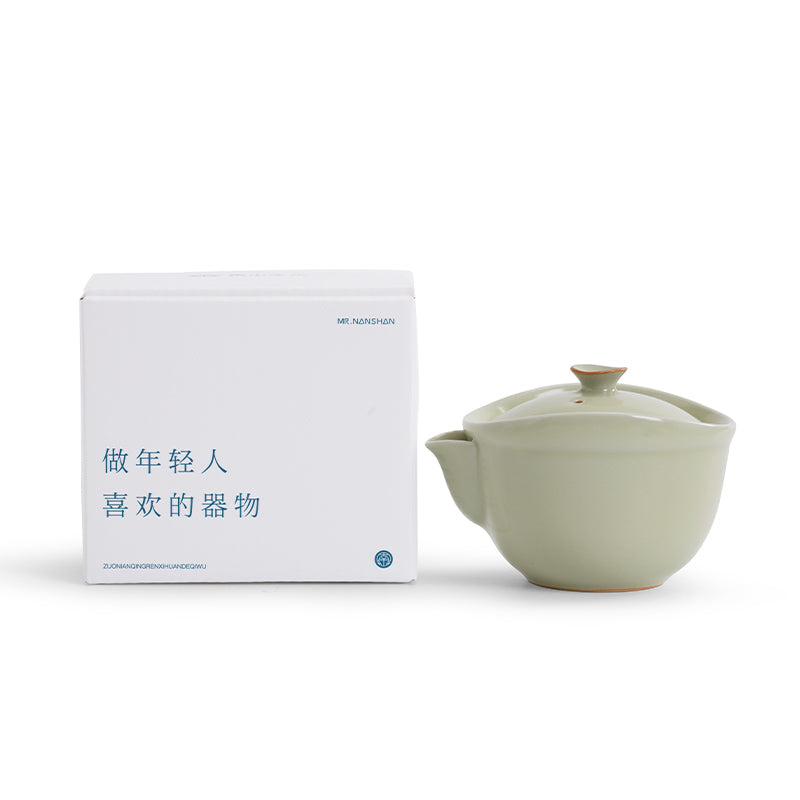 Floating Mist - Handmade Ruyao tea pot - Teaware Space