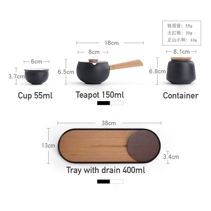 Simplify life - Personalized luxury tea set for office